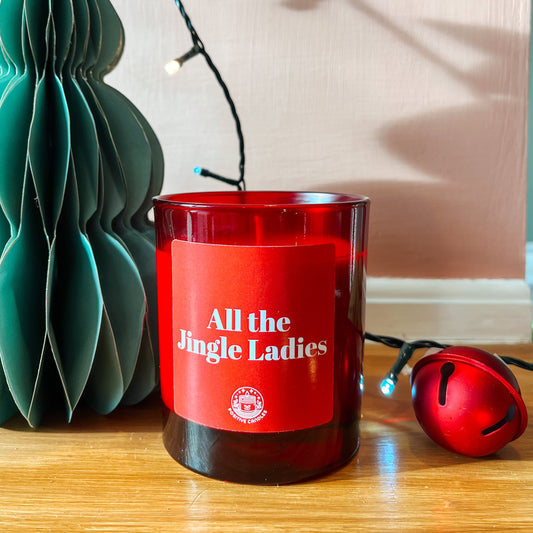 "All the Jingle Ladies" - Winter Berries scented candle